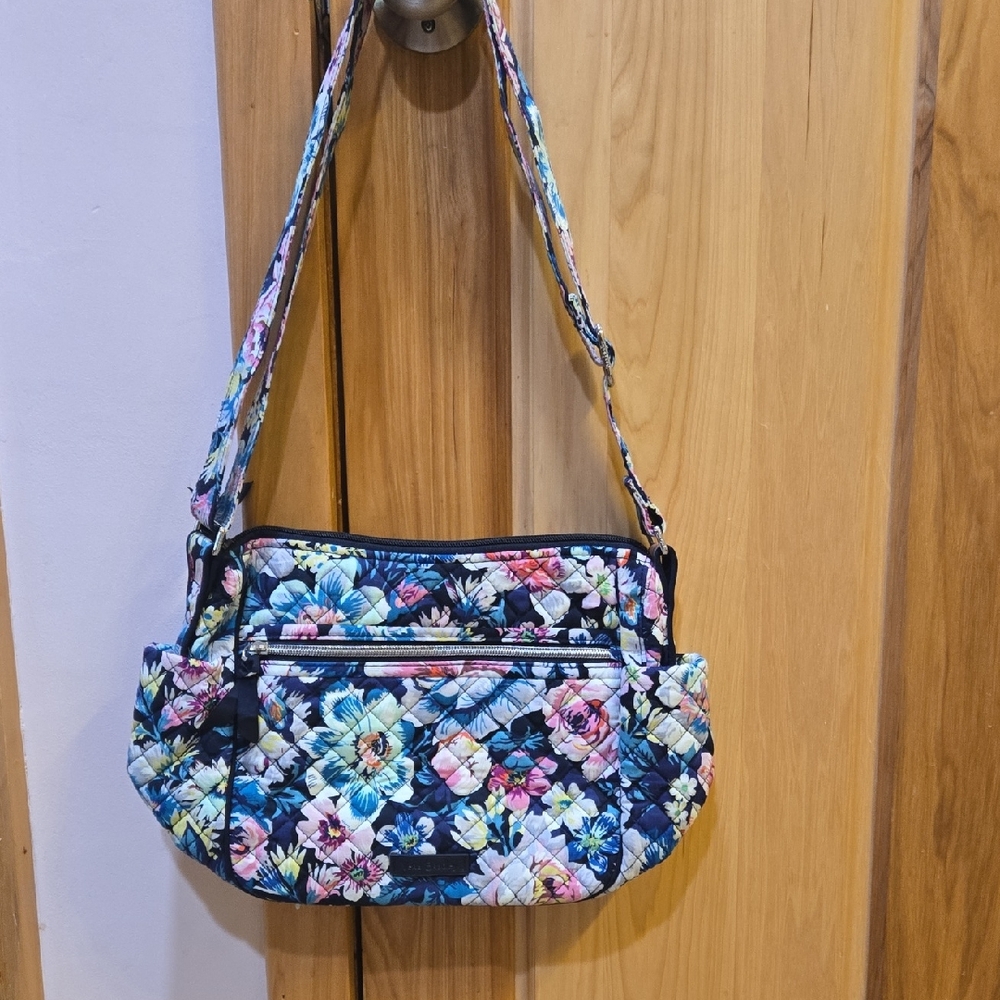 Vera Bradley Blue Floral Crossbody Bag